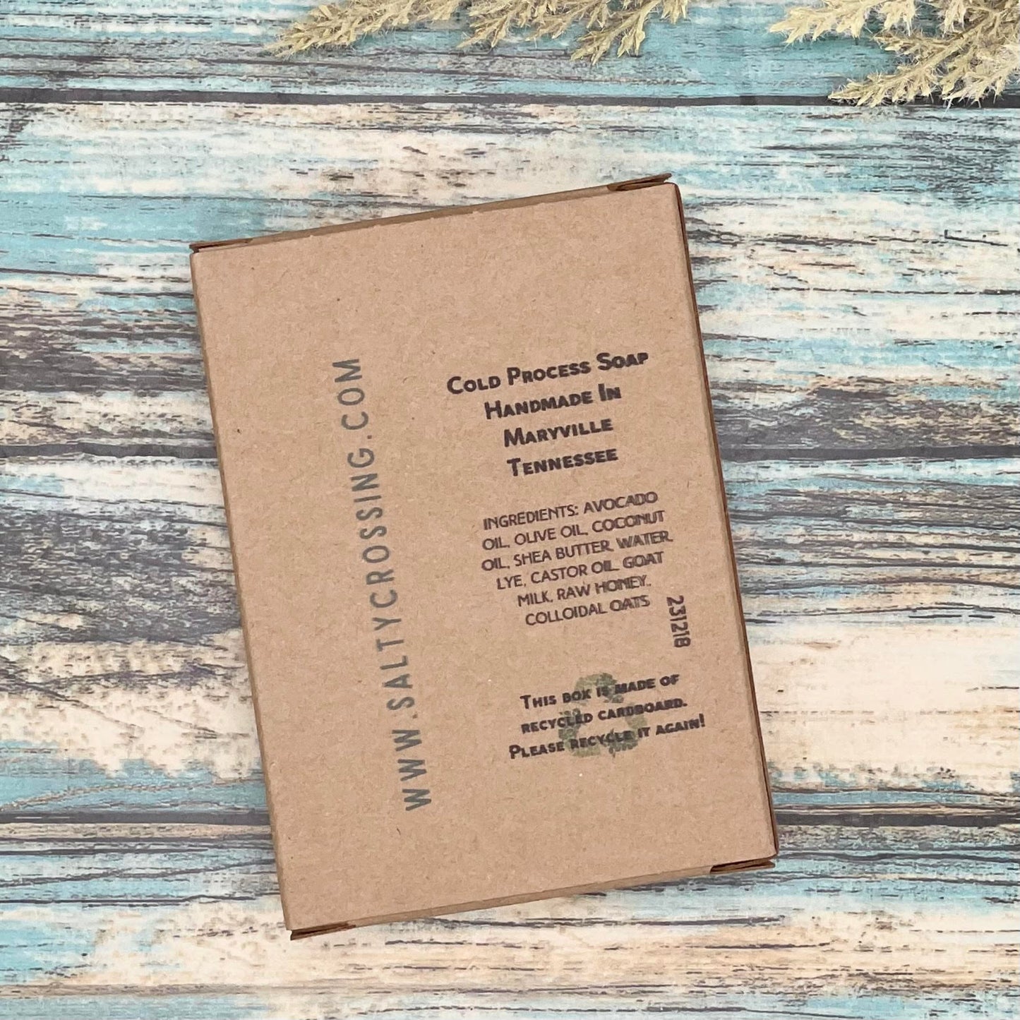 Honey & Oats | Goat Milk Artisan Soap | All Natural Bath Bar | Unscented | Handmade in Tennessee