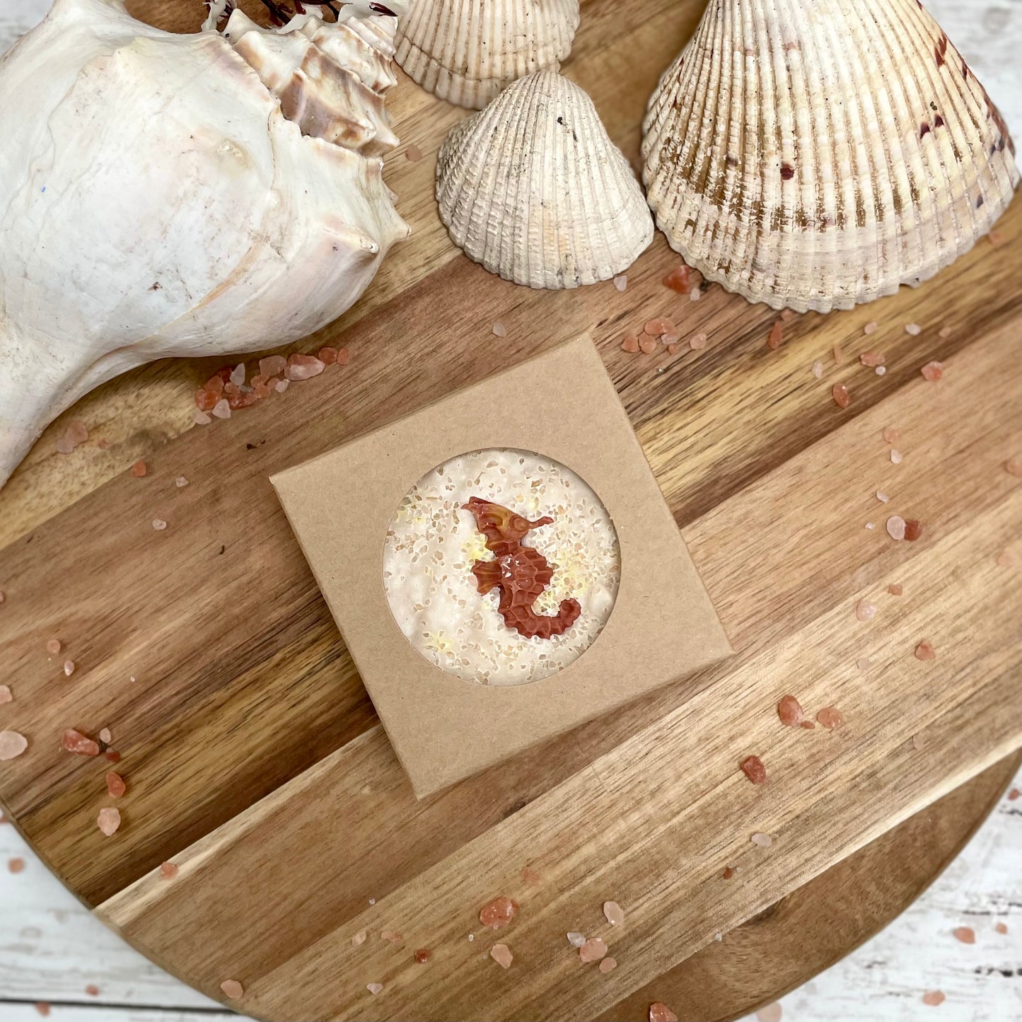 Sunshine | Salt & Clay Artisan Soap | Fancy Spa Bath Bar | Orange Anise Scent | Handmade in Tennessee