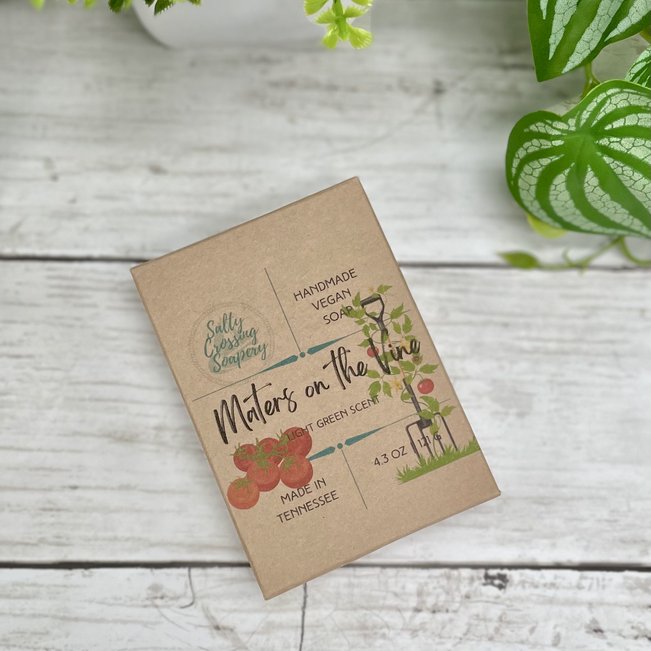 maters on the vine fancy artisan soap in box