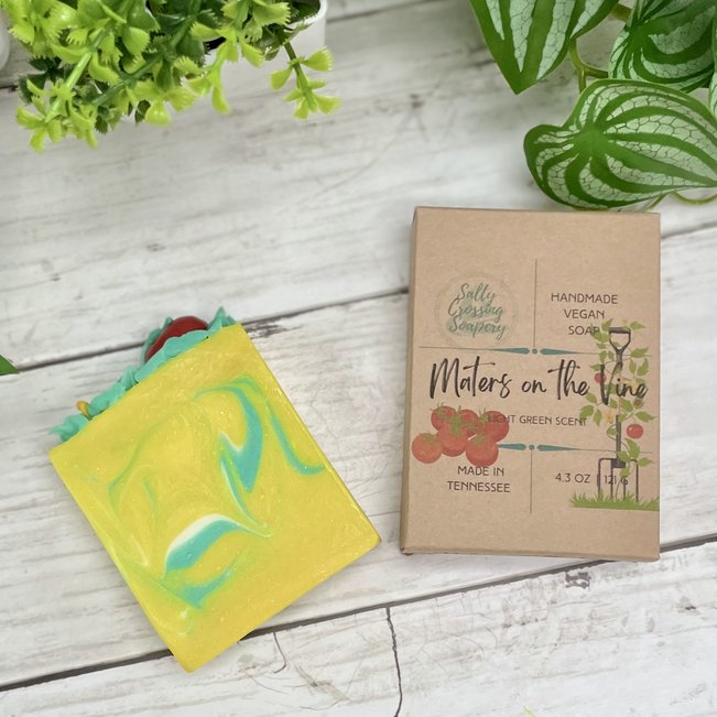 maters on the vine fancy artisan bath bar with box