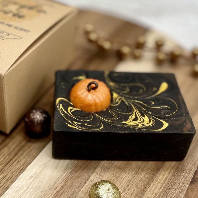 Pumpkin Soirée | Coconut Milk Artisan Soap | Fancy Bath Bar | Handmade in Tennessee