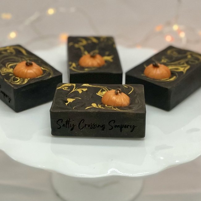 Pumpkin Soirée | Coconut Milk Artisan Soap | Fancy Bath Bar | Handmade in Tennessee