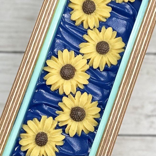 Sunflower Gnome | Fancy Artisan Soap | Coconut Milk Bath Bar | Handmade in Tennessee