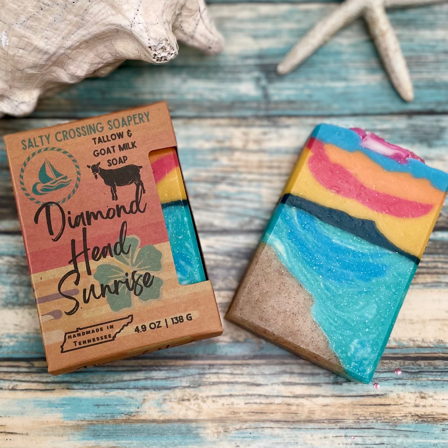 Diamond Head Sunrise Soap Bar