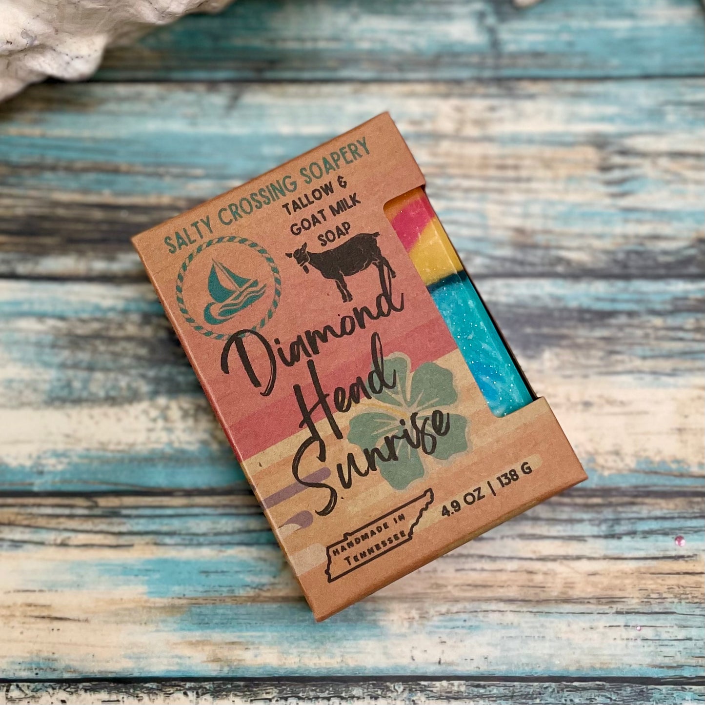 Diamond Head Sunrise Soap Bar