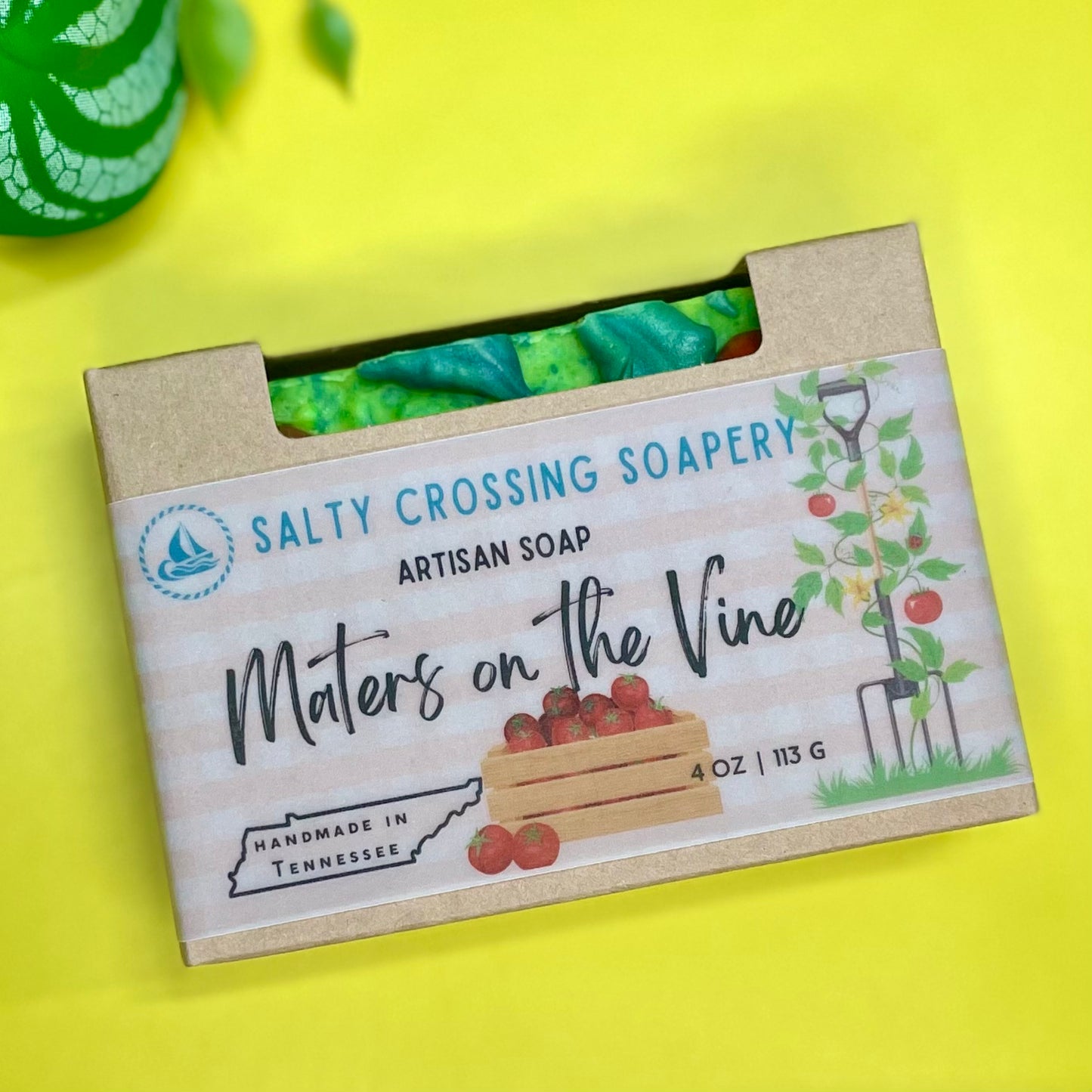 Maters on the Vine Artisan Soap Bar