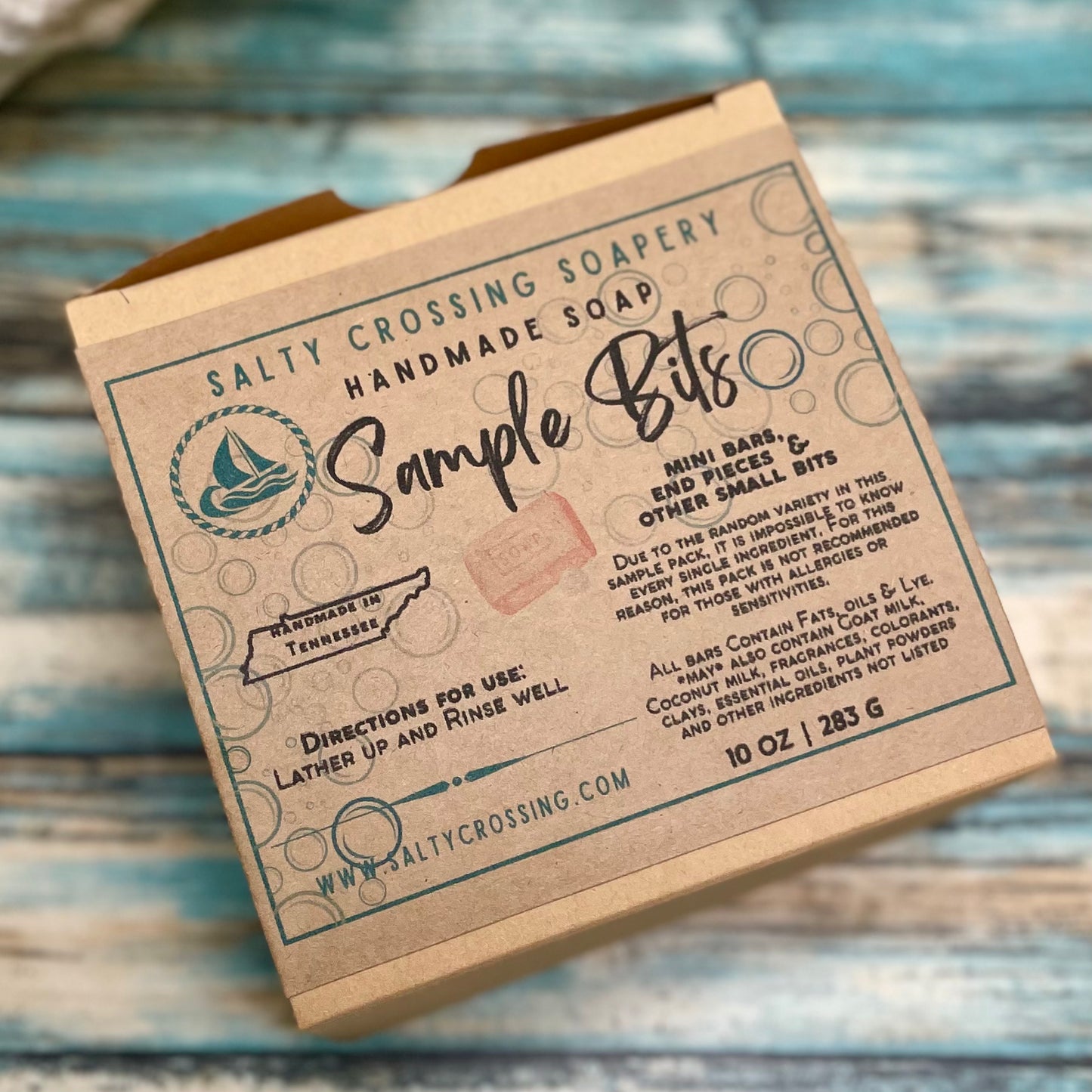 Sample Bits Soap Zero Waste Variety Assortment