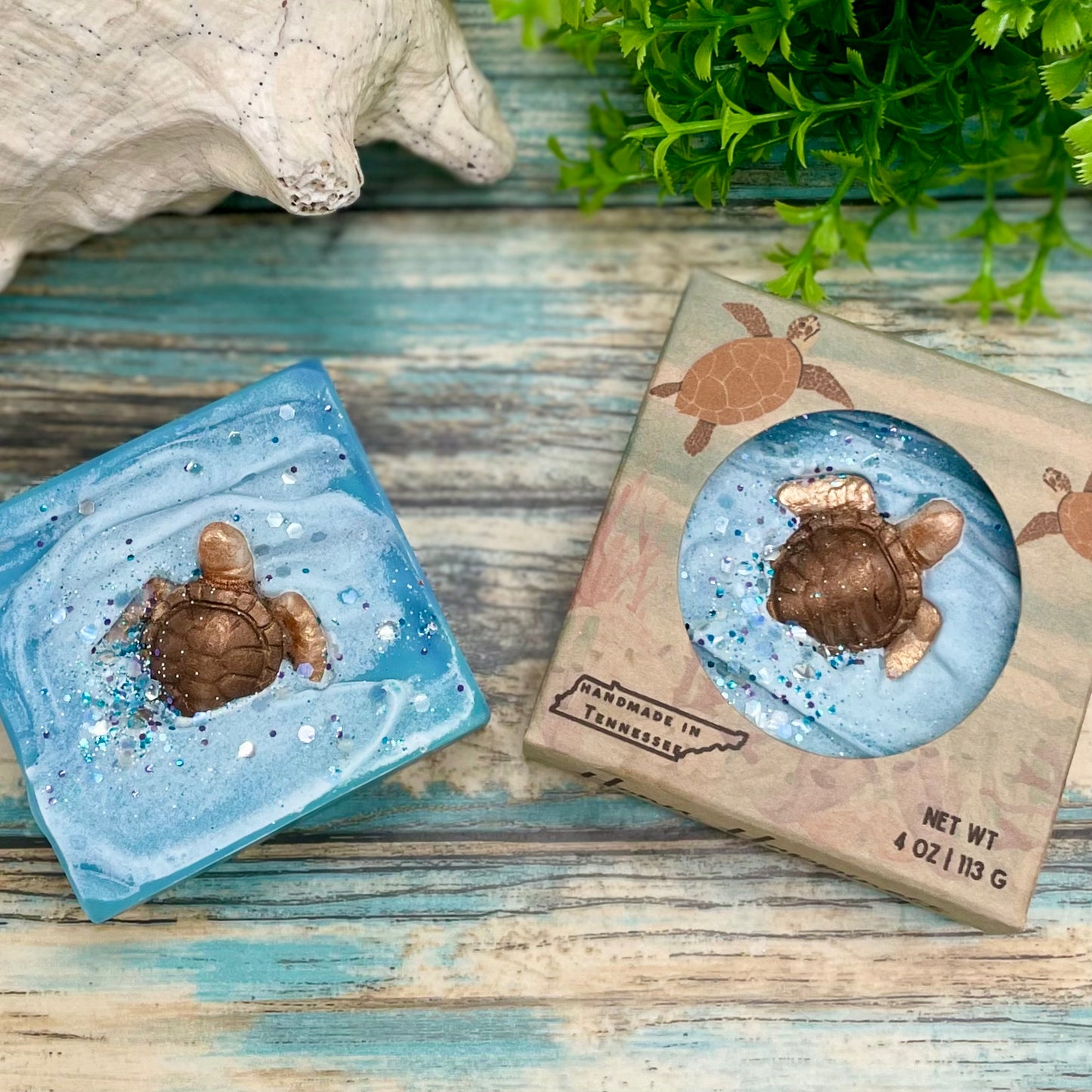 Honu Happiness Sea Turtle Soap Bar