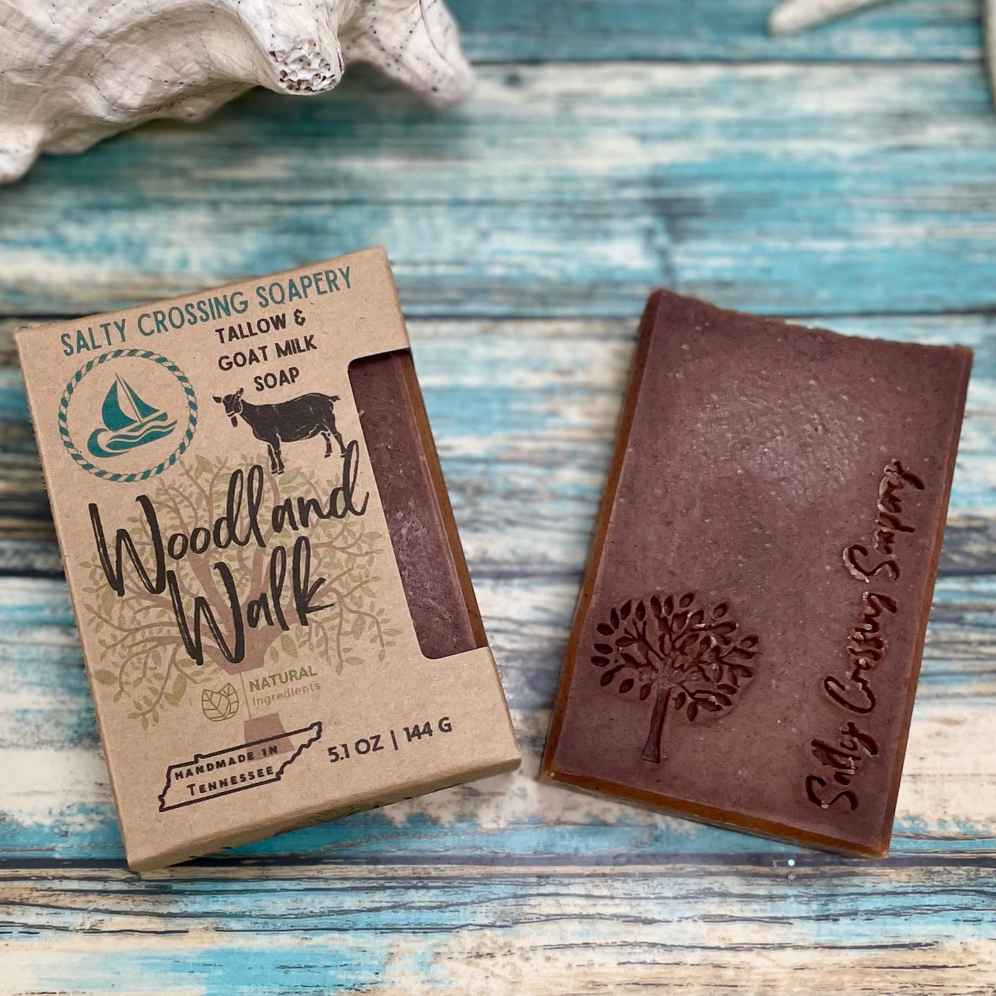 Woodland Walk Soap Bar with Tallow & Goat Milk