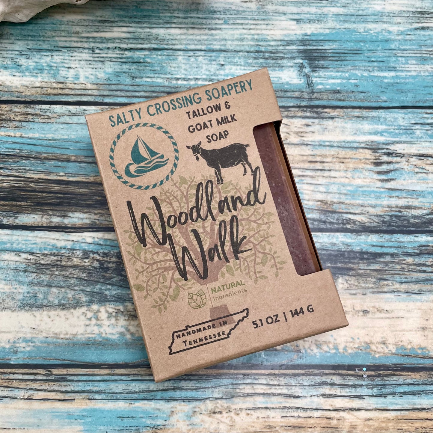 Woodland Walk Soap Bar with Tallow & Goat Milk