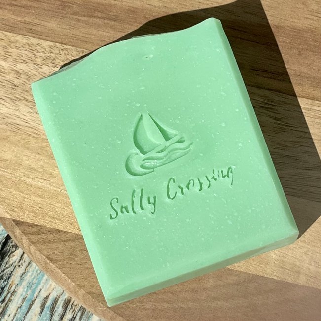 giddyup green coconut milk artisan soap