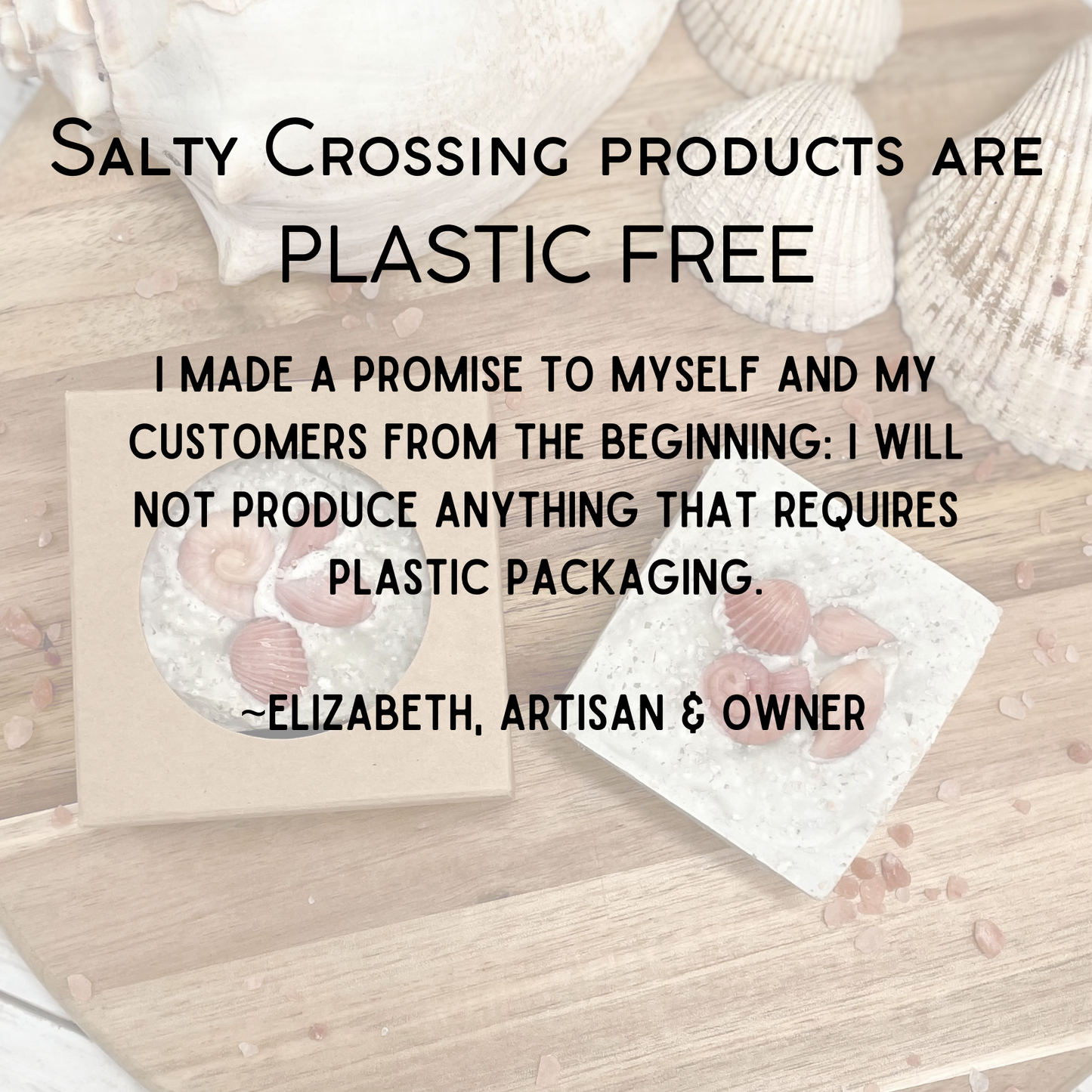 Plastic free packaging and shipping 