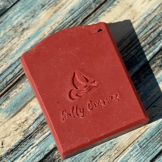red soap bar