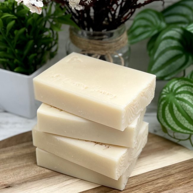 simply clean unscented coconut milk soap