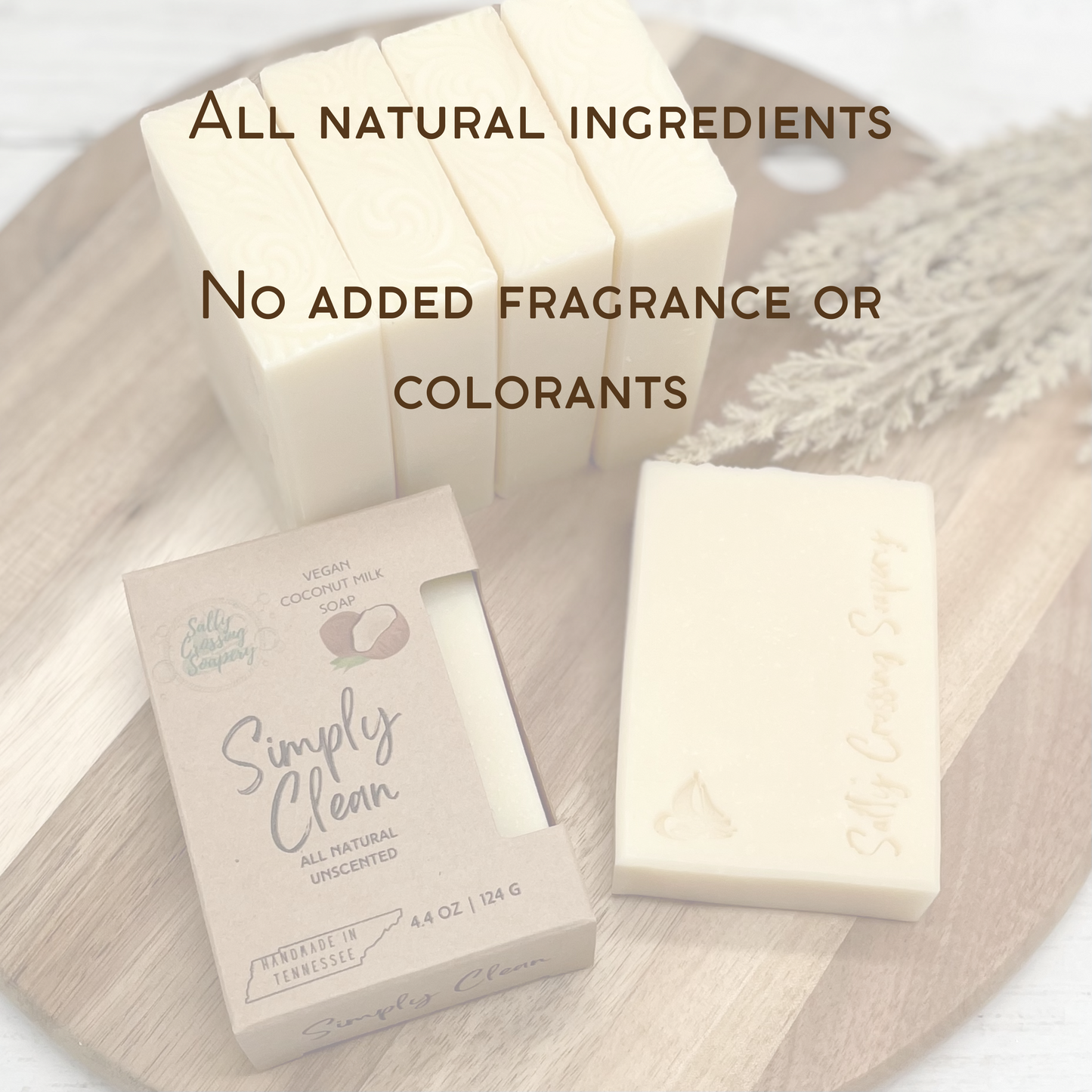 graphic. all natural ingredients. no added fragrance or colorants.