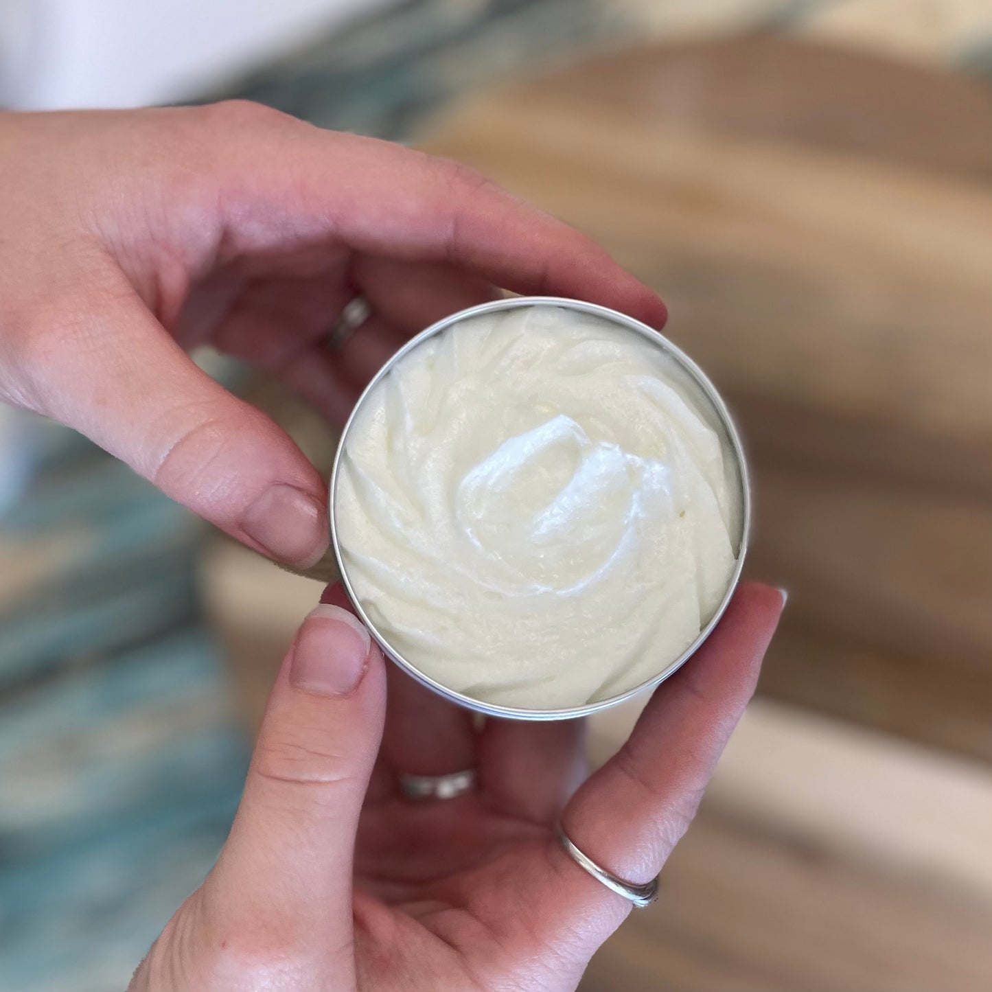 Whipped Tallow Skin Cream with Raw Honey | All Natural Moisturizer and Body Butter | Made with Local Ingredients | Aluminum Container
